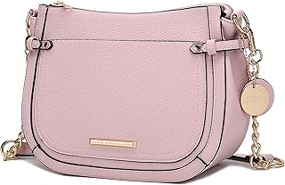 MKF Collection Shoulder Bag for Women, Vegan Leather Crossbody Fashion Handbag Messenger Purse