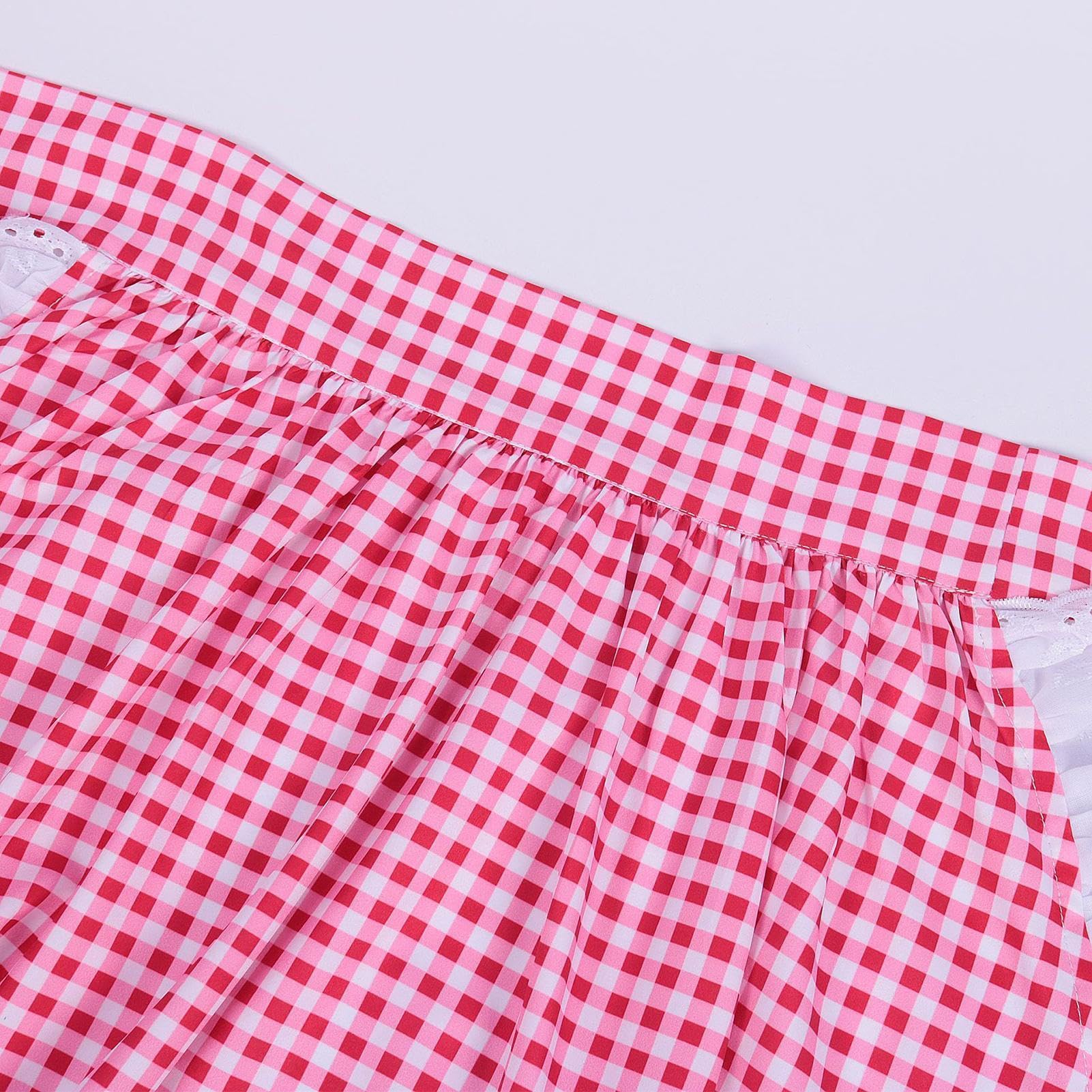 Vestito Dirndl Tedesco Costume Costume per Ragazze Abbigliamento