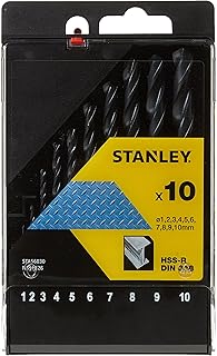 STANLEY STA56030-QZ 10 Piece High Speed Steel...,