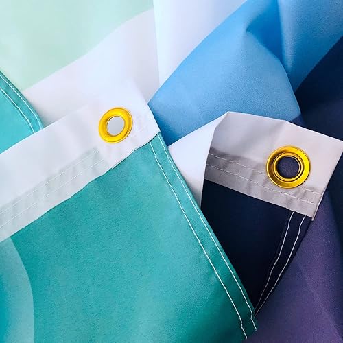 Miniatura 6 de SOULBUTY Mlm - Bandera del orgullo de 3 x 5 para exteriores, bandera de arco iris para pared, bandera del orgullo LGBT, doble costura, poliéster con