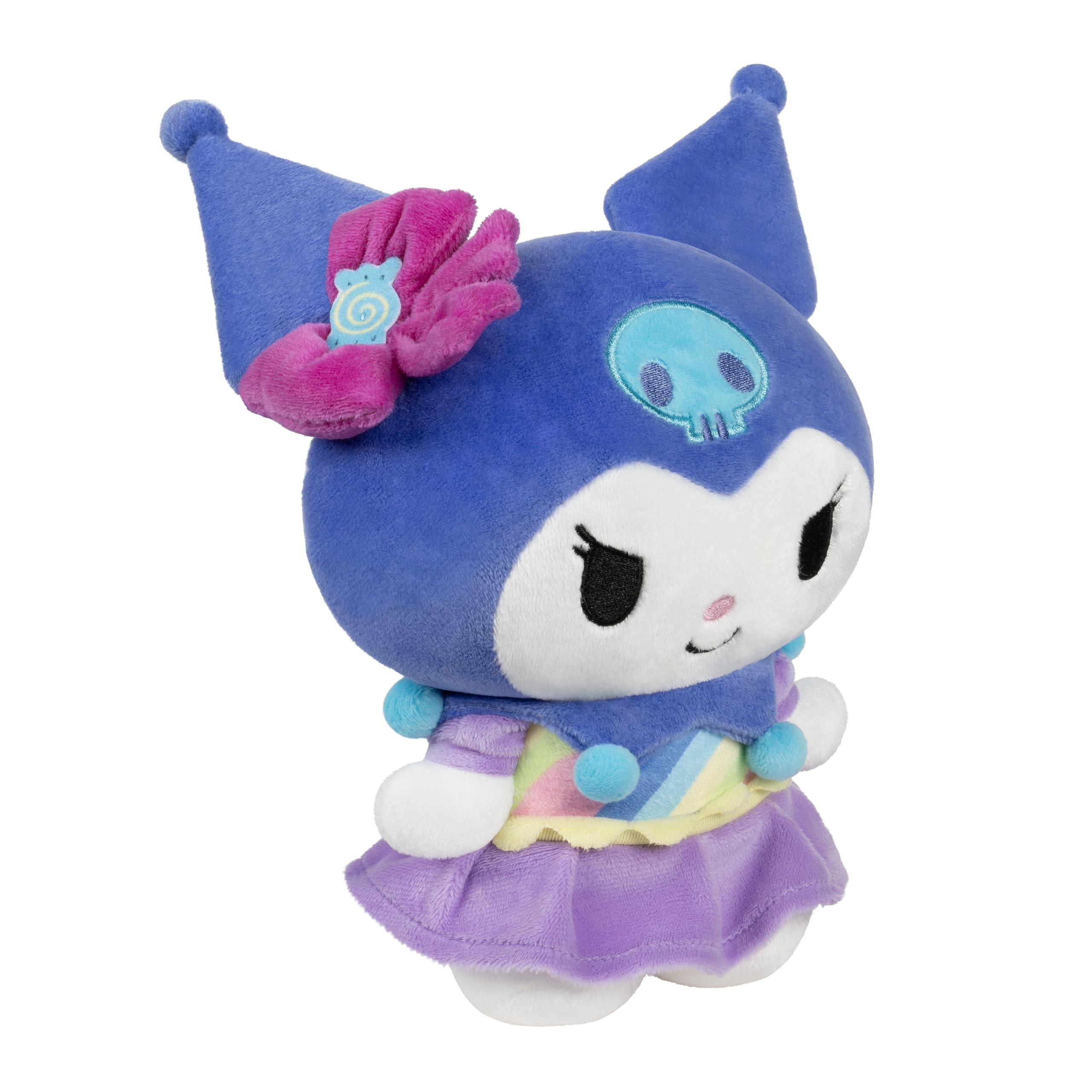 Jazwares Hello Kitty and Friends - Peluche Kuromi Candy Wonderland da 20,3 cm, prodotto con licenza ufficiale Sanrio dai 6 anni in su