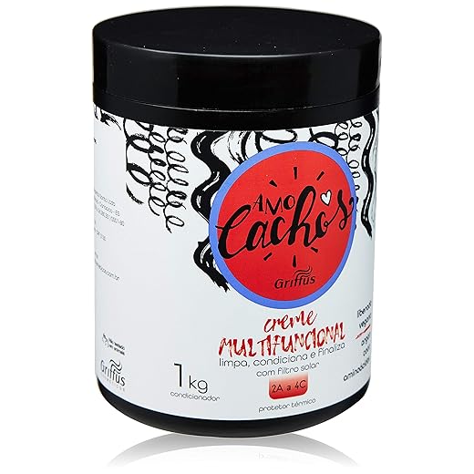 Griffus Creme Multifuncional Amo Cachos 1 Kg Cosméticos