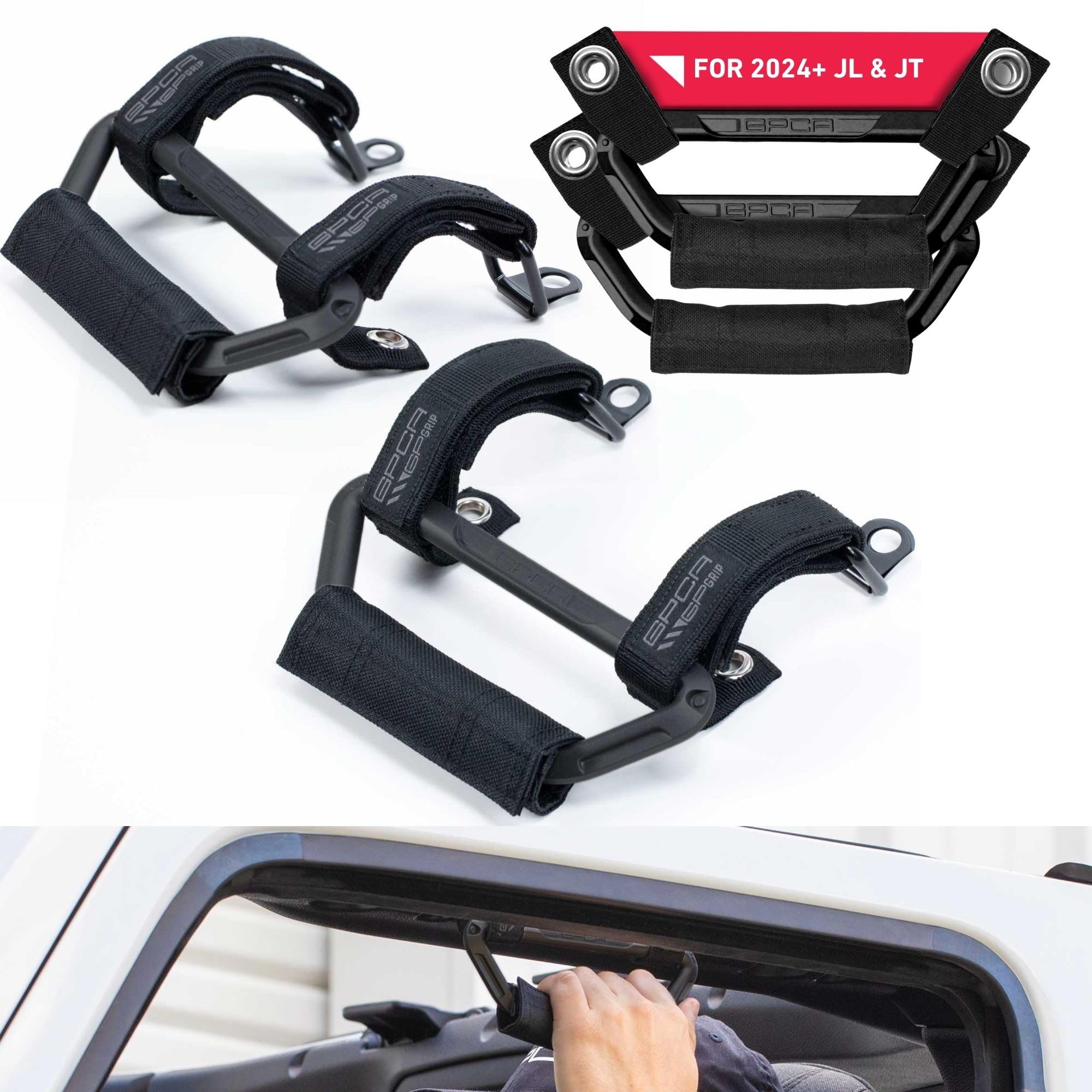 GPCA GP Grip Air Grab Handles, Jeep Wrangler JL/JT/4xe, 2024+