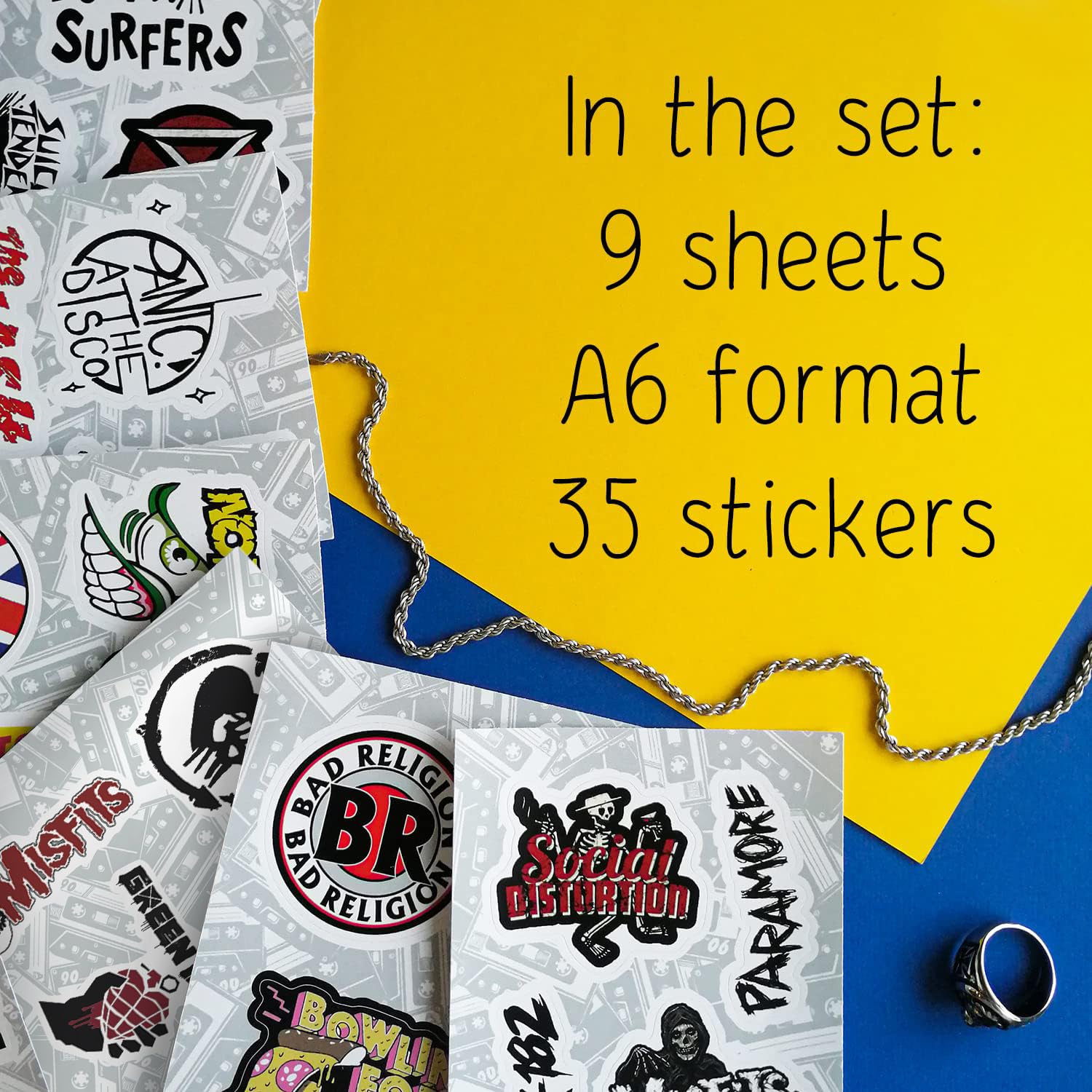 LAGWAGON パンクバンドステッカーセット New LAGWAGON Custom Punk Band Decal Sticker Vinyl Handmade