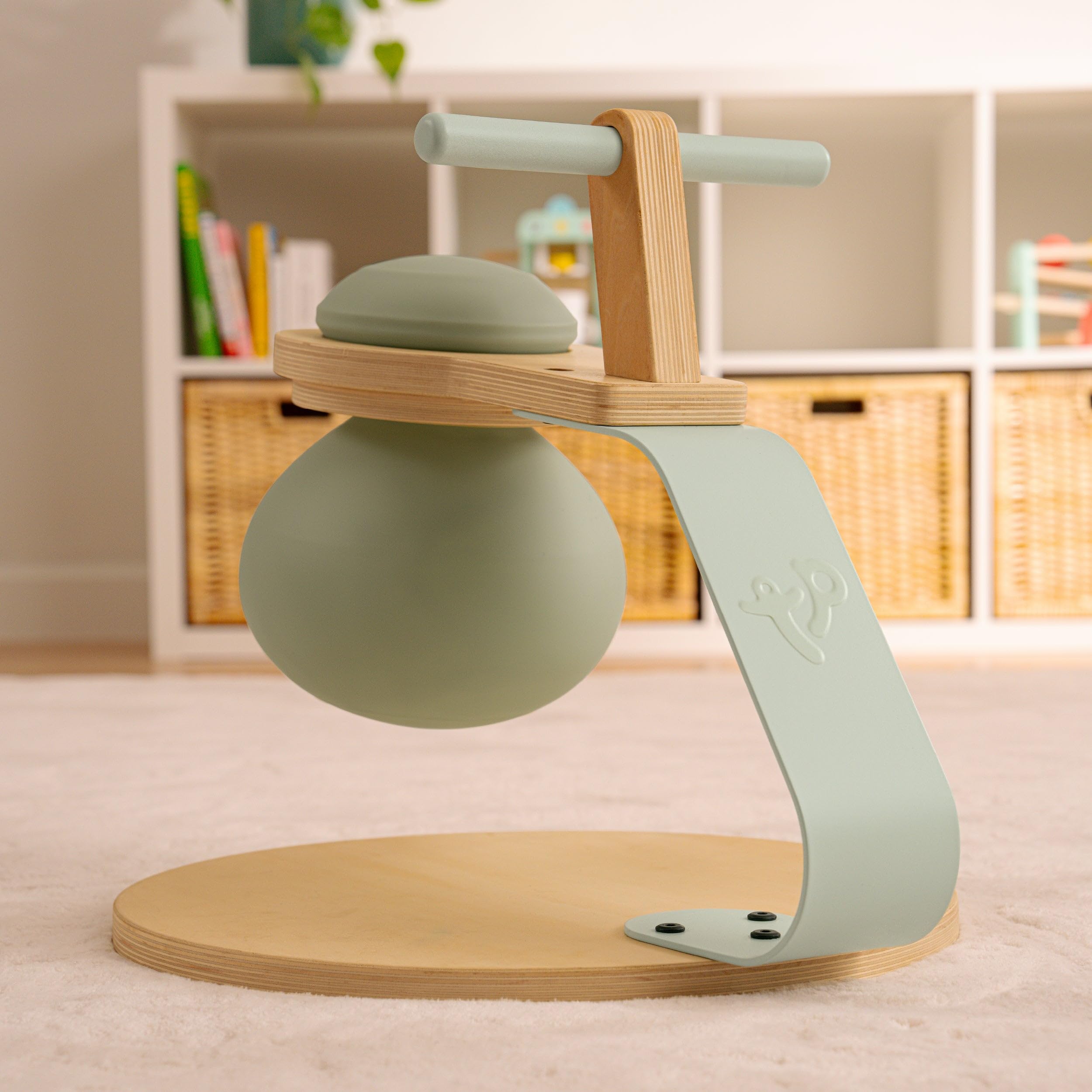 Tptoys Active Tots Wooden Toddler Bouncer For 12 Months Durable