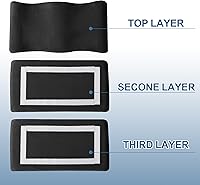 Vista 6 de HOMBYS Adjustable Height BBL Pillow After Surgery for Sleeping,High Density Foam BBL Recovery Pillow for Sitting After Surgery, Durable Butt Pillows