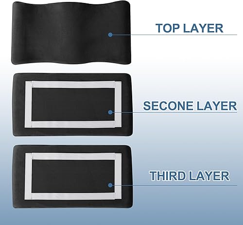 Miniatura 6 de HOMBYS Almohada BBL de altura ajustable después de la cirugía para dormir, almohada de recuperación BBL de espuma de alta densidad para sentarse