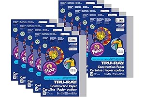 Tru-Ray Construction Paper, Gray: A Palette of Dependable Hues for All Your Creative Pursuits