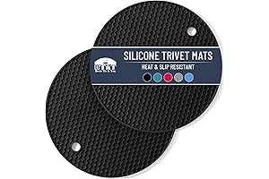 BTaT Silicone Round Mats (2 Pack)