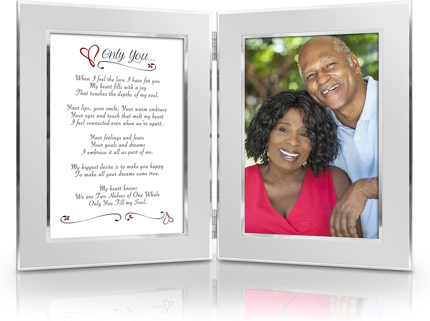 BEST Romantic Christmas Gift Valentine Anniversary, Gift for Her, Him, Wife, Husband, Girlfriend, Boyfriend, Soulmate, Lover. Date Night Gift. Romantic Poem + Your Favorite Photo = Custom Poetry Gift