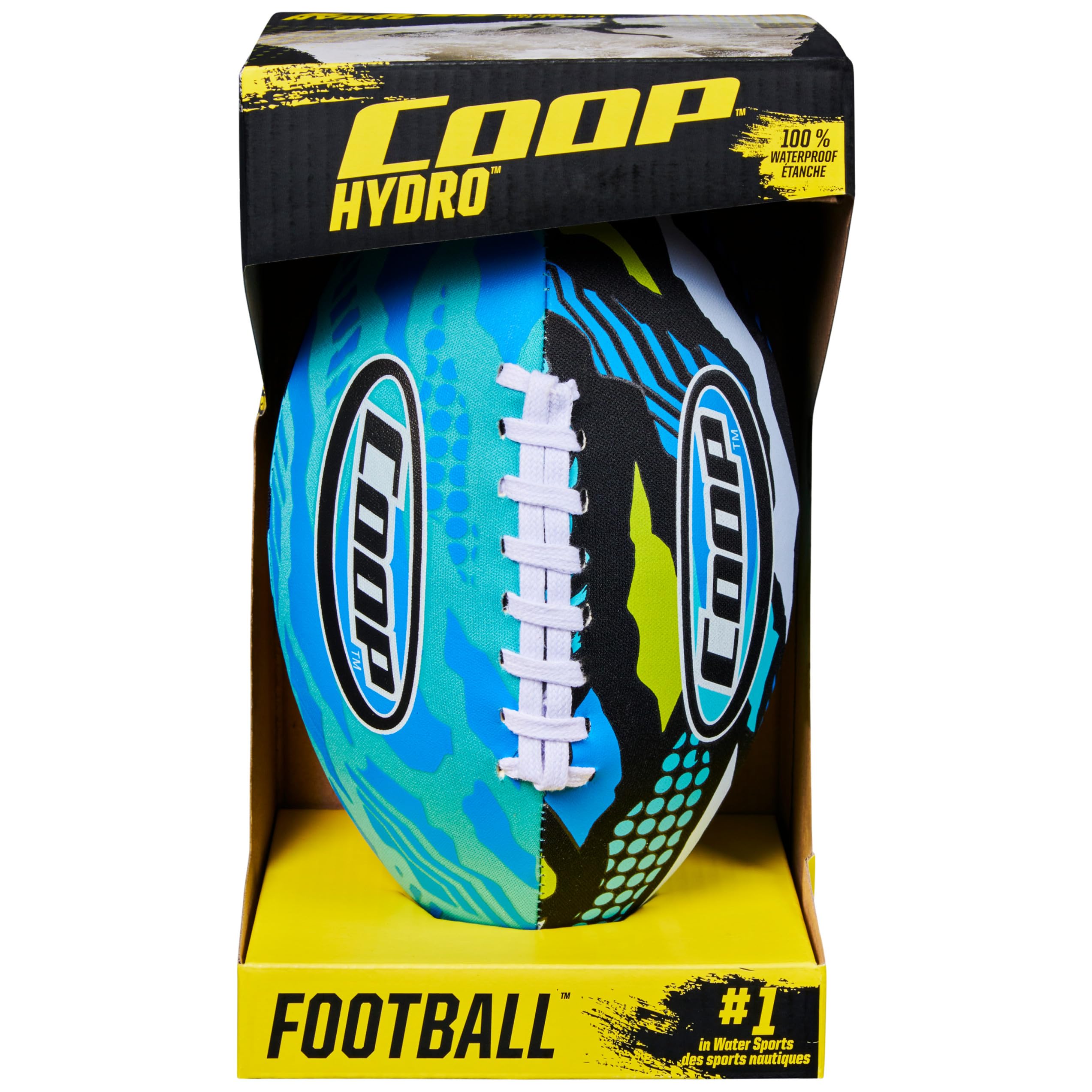 COOP Hydro - Balón de fútbol impermeable (24 cm)