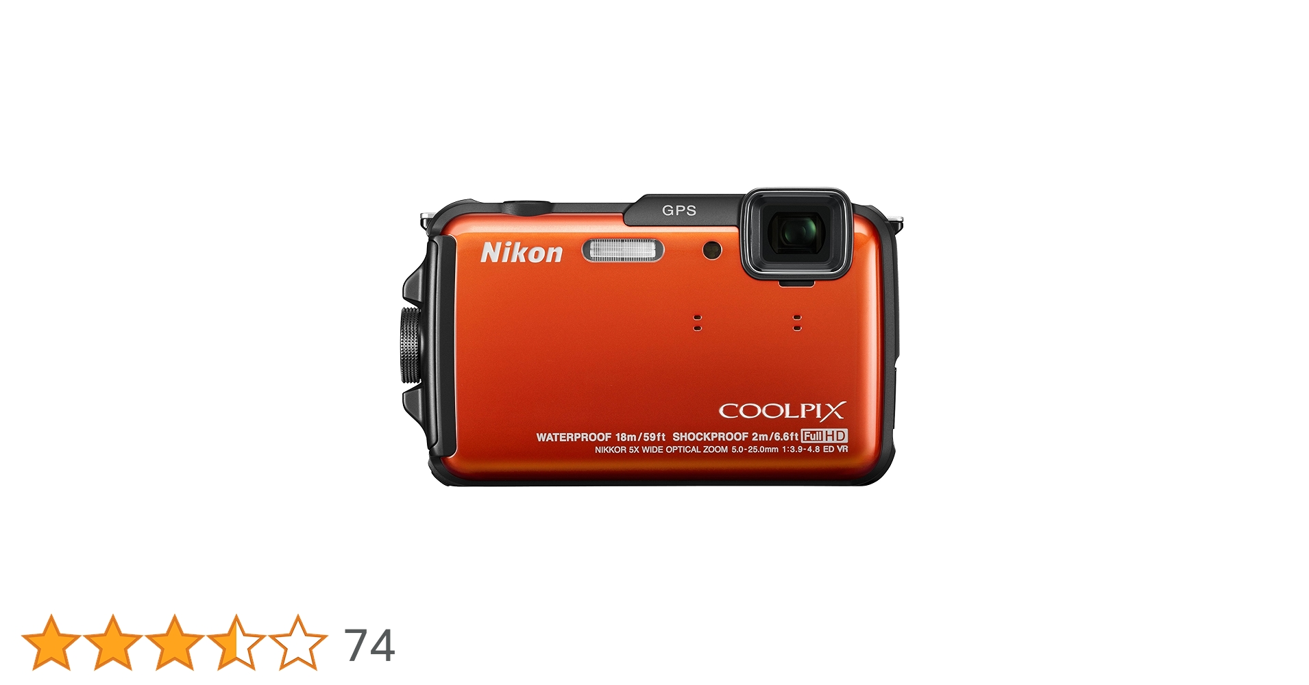 Nikon - Nikon Coolpix AW110 防水デジカメ Amazon.com : Nikon COOLPIX AW110 Wi-Fi and Waterproof