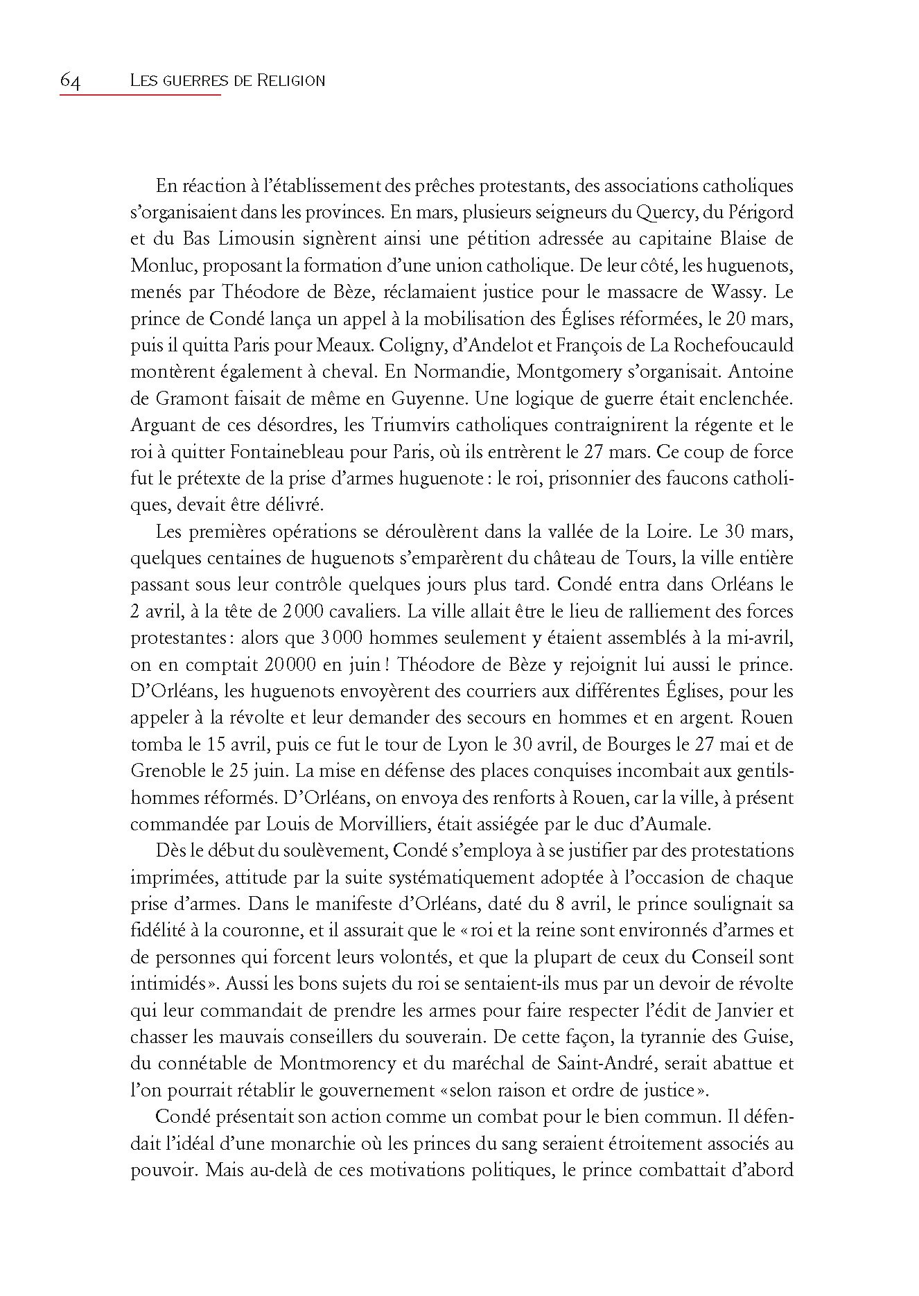 Les guerres de Religion, 1559-1629