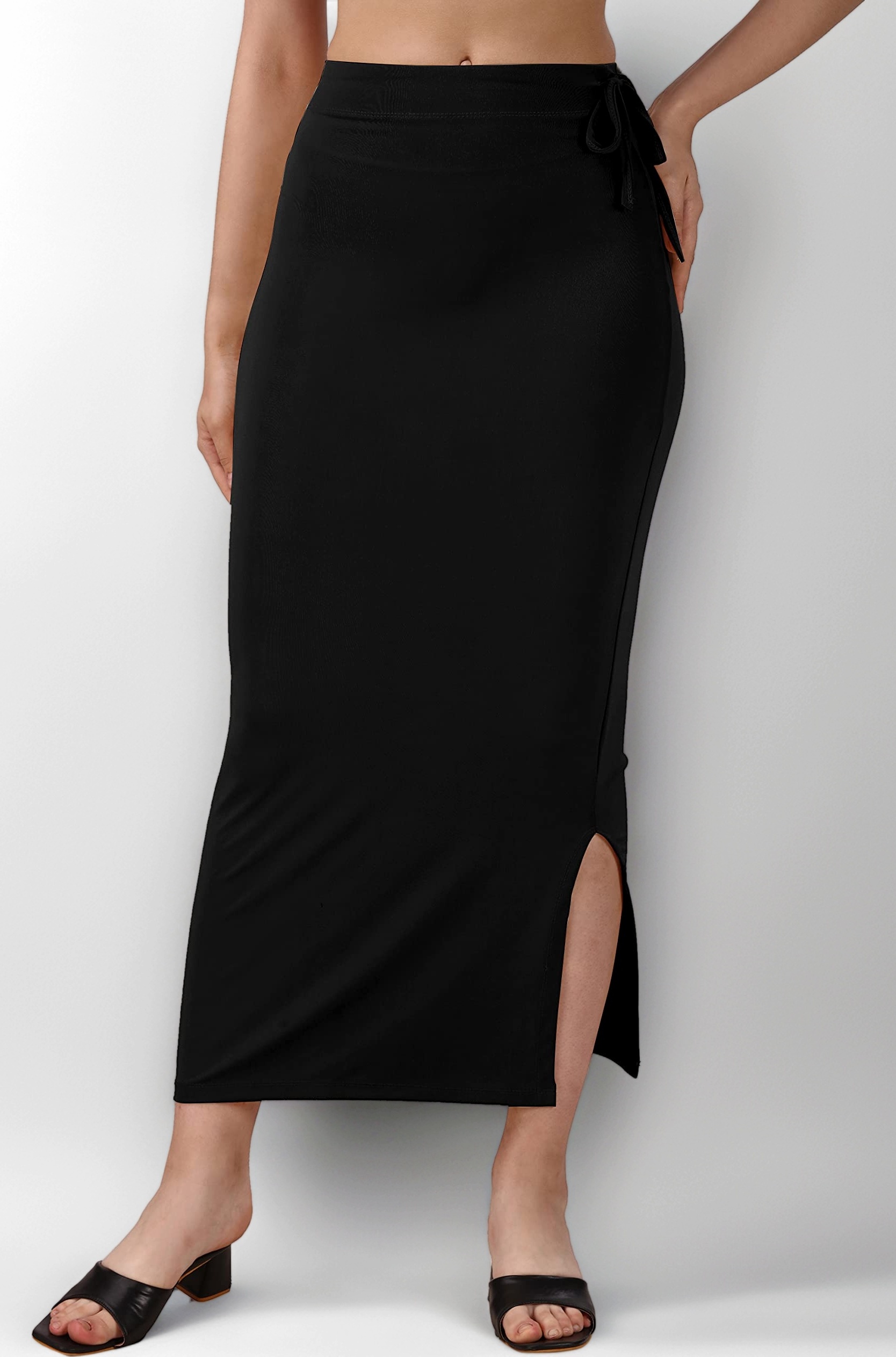 Microfiber Saree Shapewear Petticoat for Women, Cotton Blended Shape Wear Dress for Saree