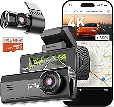 Sponsored Ad - BlackVue SAFY9 4K Dual Dash Cam Front and Rear, HDR + AI Night Vision, SD Card Included, Wi-Fi GPS, 24-Hour...