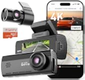BlackVue SAFY9, 4K Dash Cam Front and Rear, HDR, STARVIS Sensor, AI Night Vision, Free 64GB Micro SD Card Included, Dash Camera for Cars, 24H Parking Mode, Wi-Fi, GPS, LCD Display, App Control