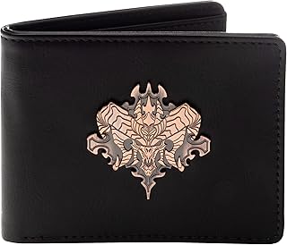 JINX Diablo Reign of Terror Bi-Fold Wallet, Brown, Standard Size