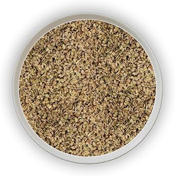 JALPUR MILLERS Premium Carom Seeds (Ajwain/Ajmo) –100% Natural,Whole Spices for Indian Cooking,Digestive Aid, and Herbal Remedies – Vegan-Friendly, Non-GMO, Aromatic Flavor, Traditional Medicine 50g