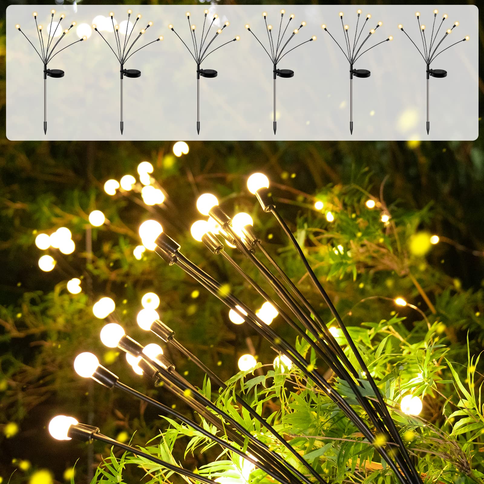 See full amazon price history chart for Solar Powered Firefly Lights,Solar Lights Outdoor Waterproof 6Pack Solar Powered Firefly Lights,Solar Lights Outdoor Waterproof 6Pack (B0BG8V2PFY) Amazon Price History, Amazon Price Tracker