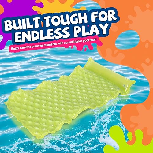 Miniatura 3 de DIMAR GARDEN Inflatable Pool Float Lounger, Adult Pool Raft Floaties