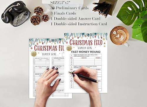 Miniatura 3 de Juegos de fiesta de Navidad, juego de ducha, juego de pelea amigable para otoño e invierno, pregunta familiar, juego de peleas familiares para