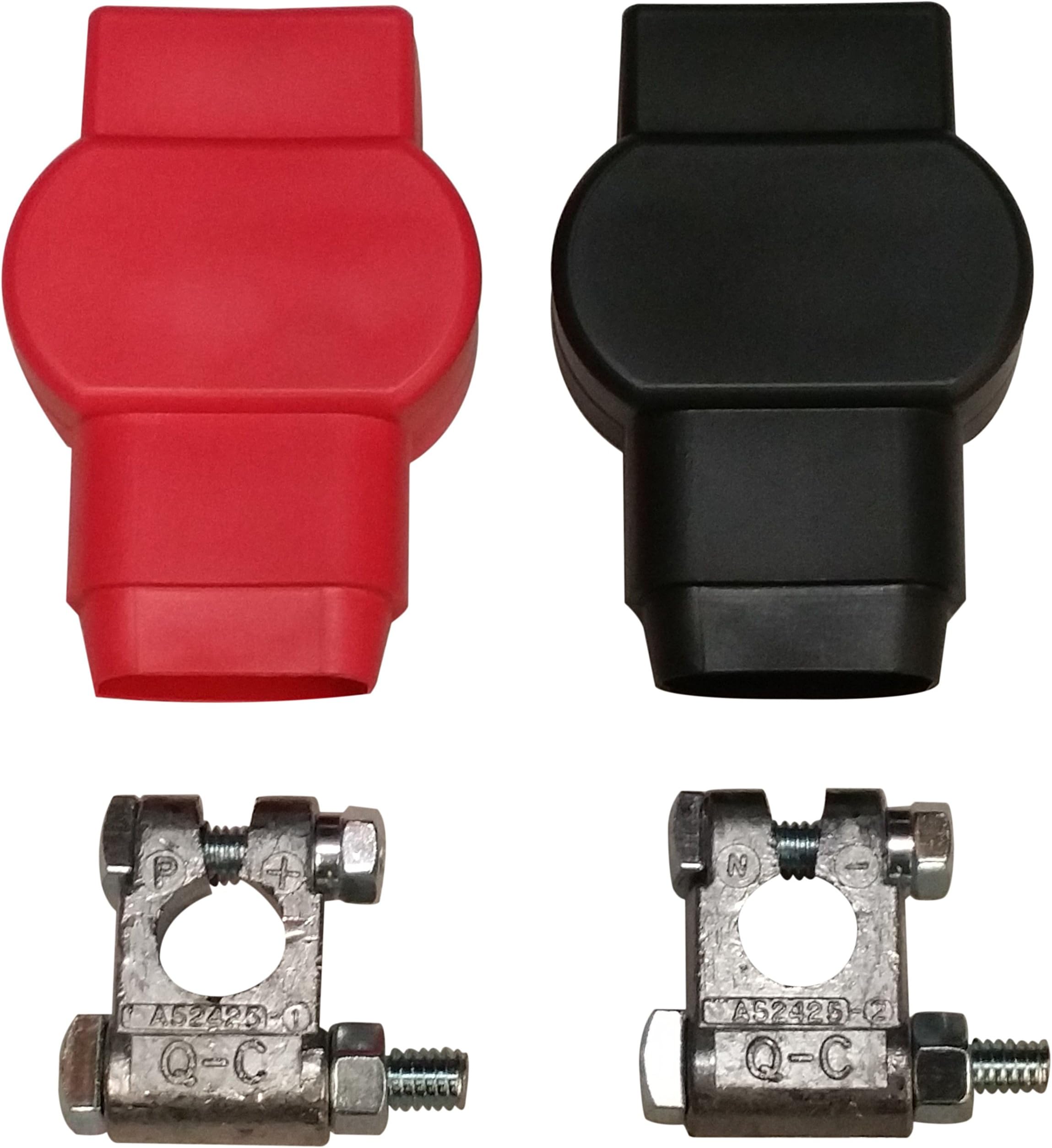 Military Spec Top Post Battery Terminal & Cover Kit