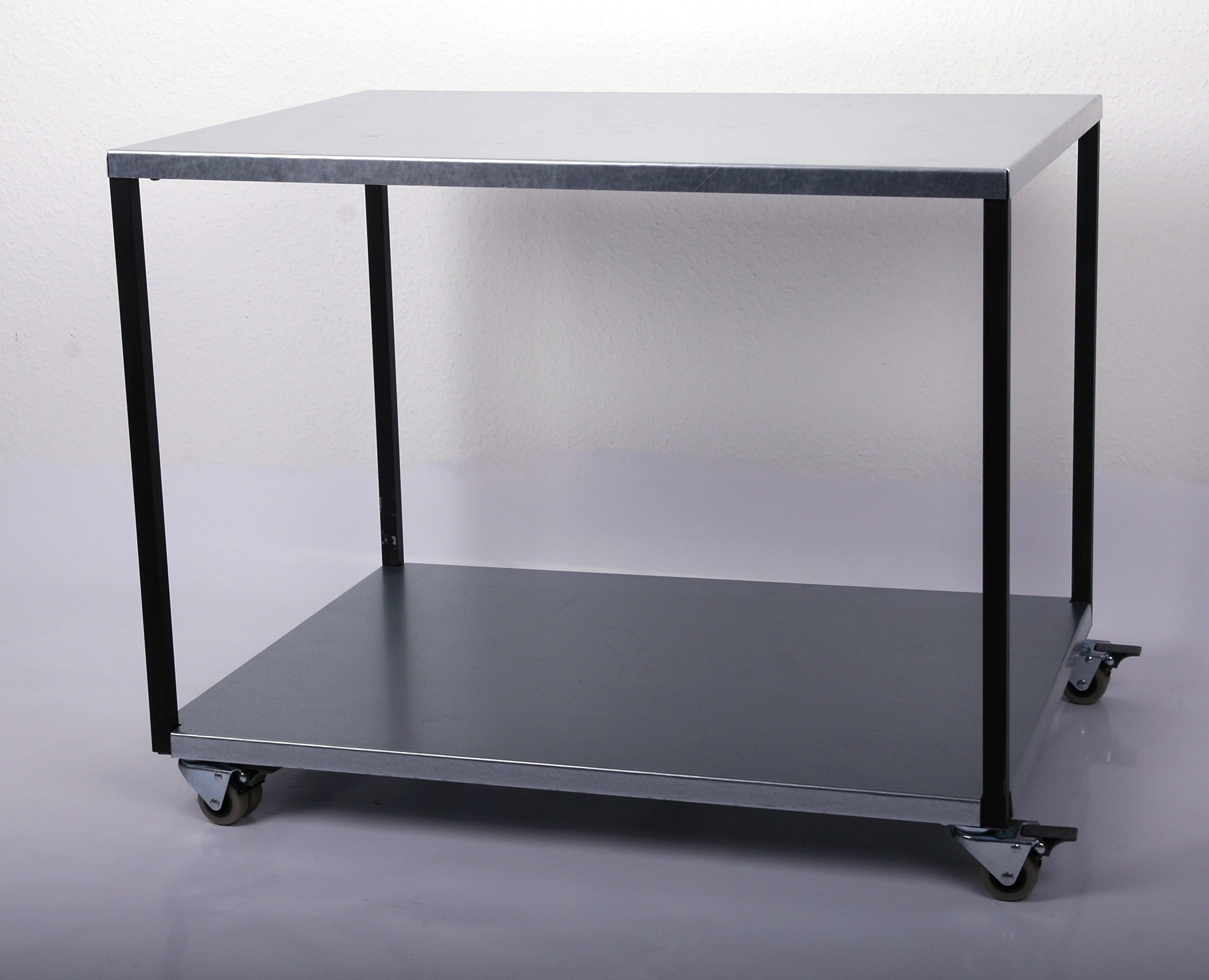 Szagato Rollwagen Packtisch HxLxB 60x100x60cm 2 Böden verzinkt