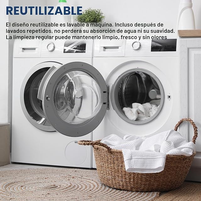 Foto 5 de 7 de Sporgo PIPI Pads 120 x 60 cm, lavable, almohadilla absorbente antideslizante para conejos, conejos, hámsters