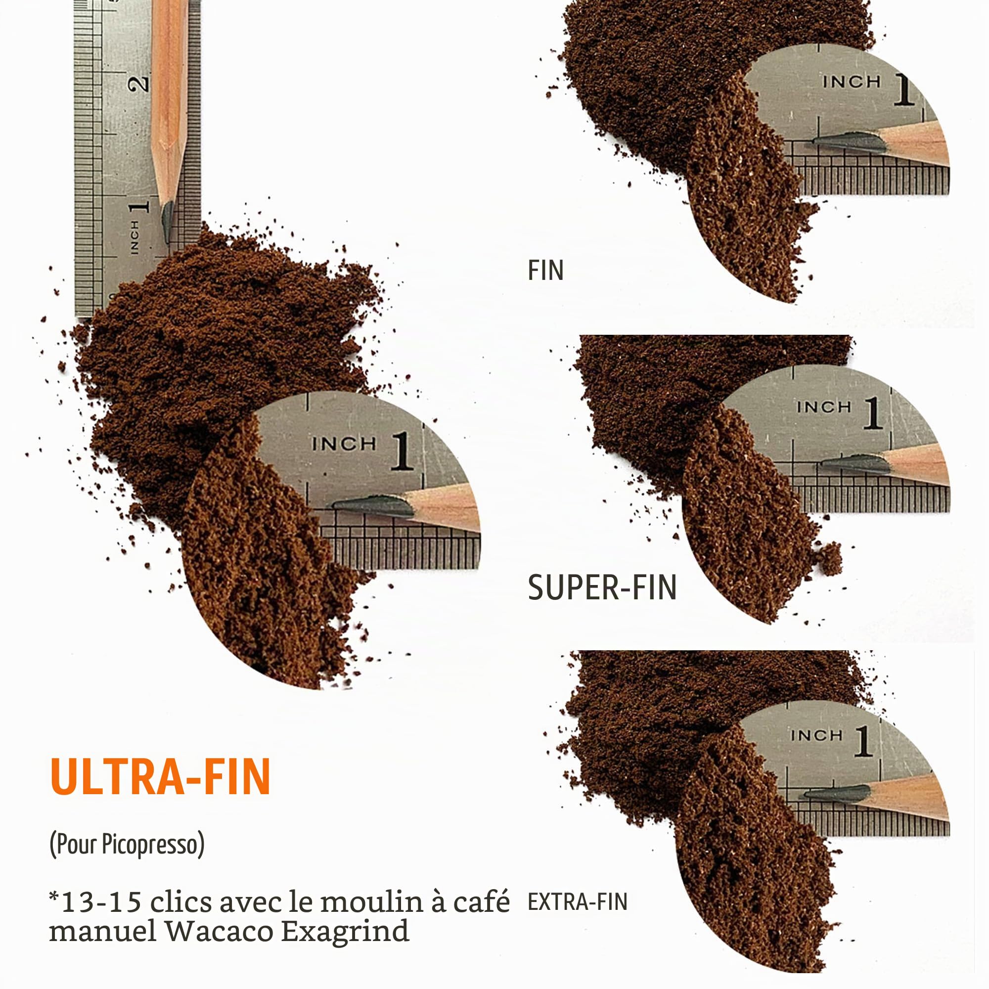 WACACO Picopresso Machine à Espresso Portable avec son Étui de Protection, Machine de Niveau Barista Dédiée aux Cafés de Spécialité, Mouture Ultra-fine, Cafetière de Voyage Manuelle
