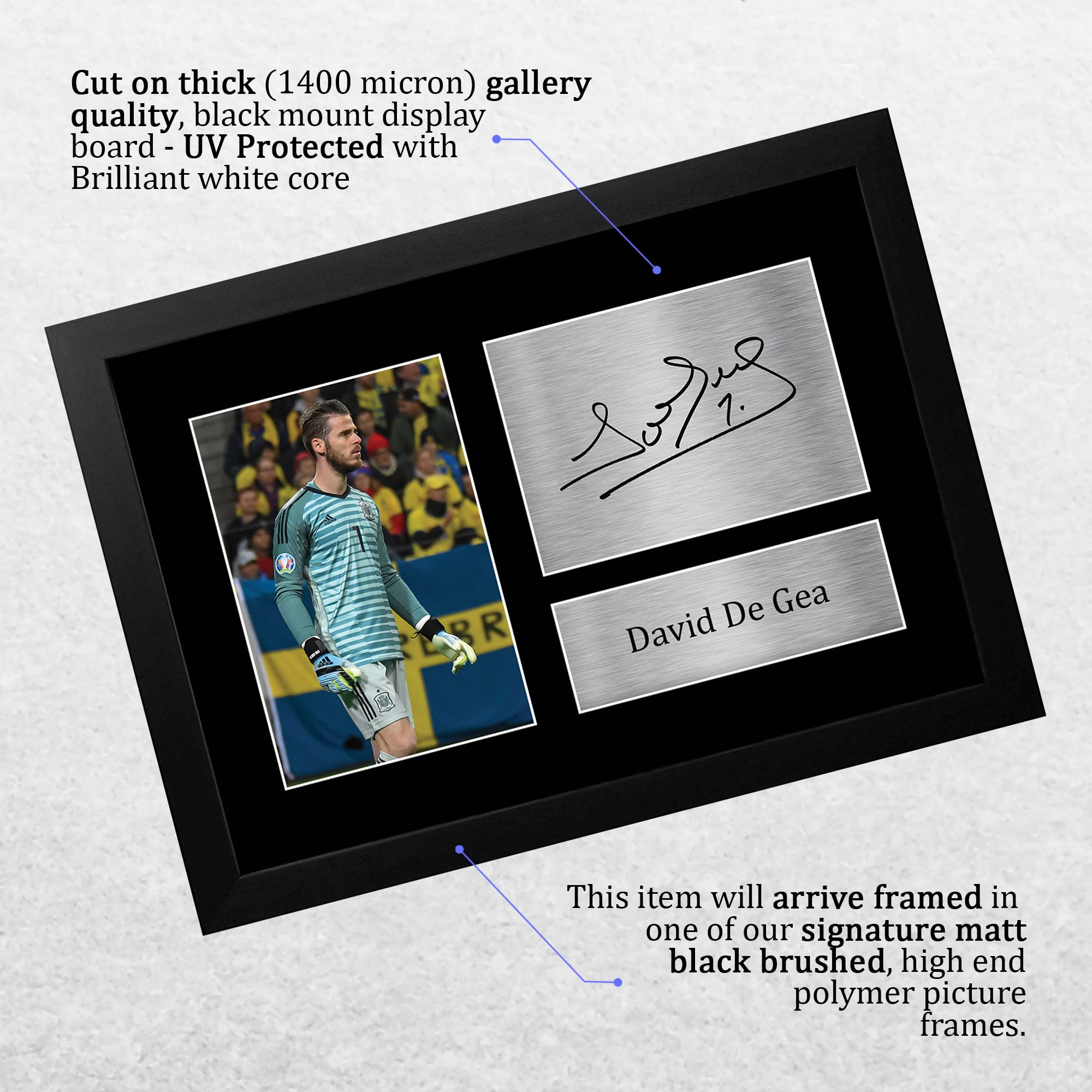 HWC Trading Peter Schmeichel A4 Senza Cornice Firmato Regalo Visualizzazione Delle Foto Print Immagine Autografo Stampato Per Tifosi Di Calcio