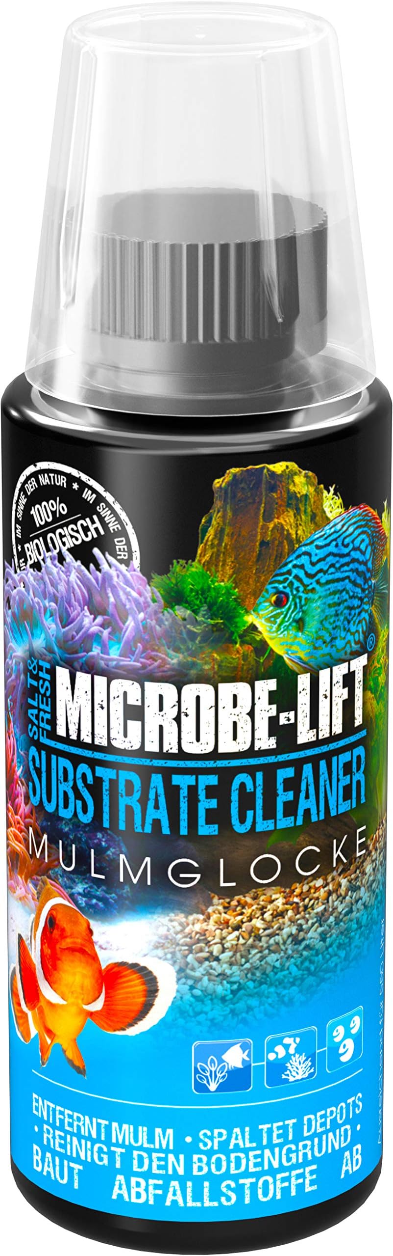 MICROBELIFT® Substrate Cleaner 100 biological mulm bell to fight