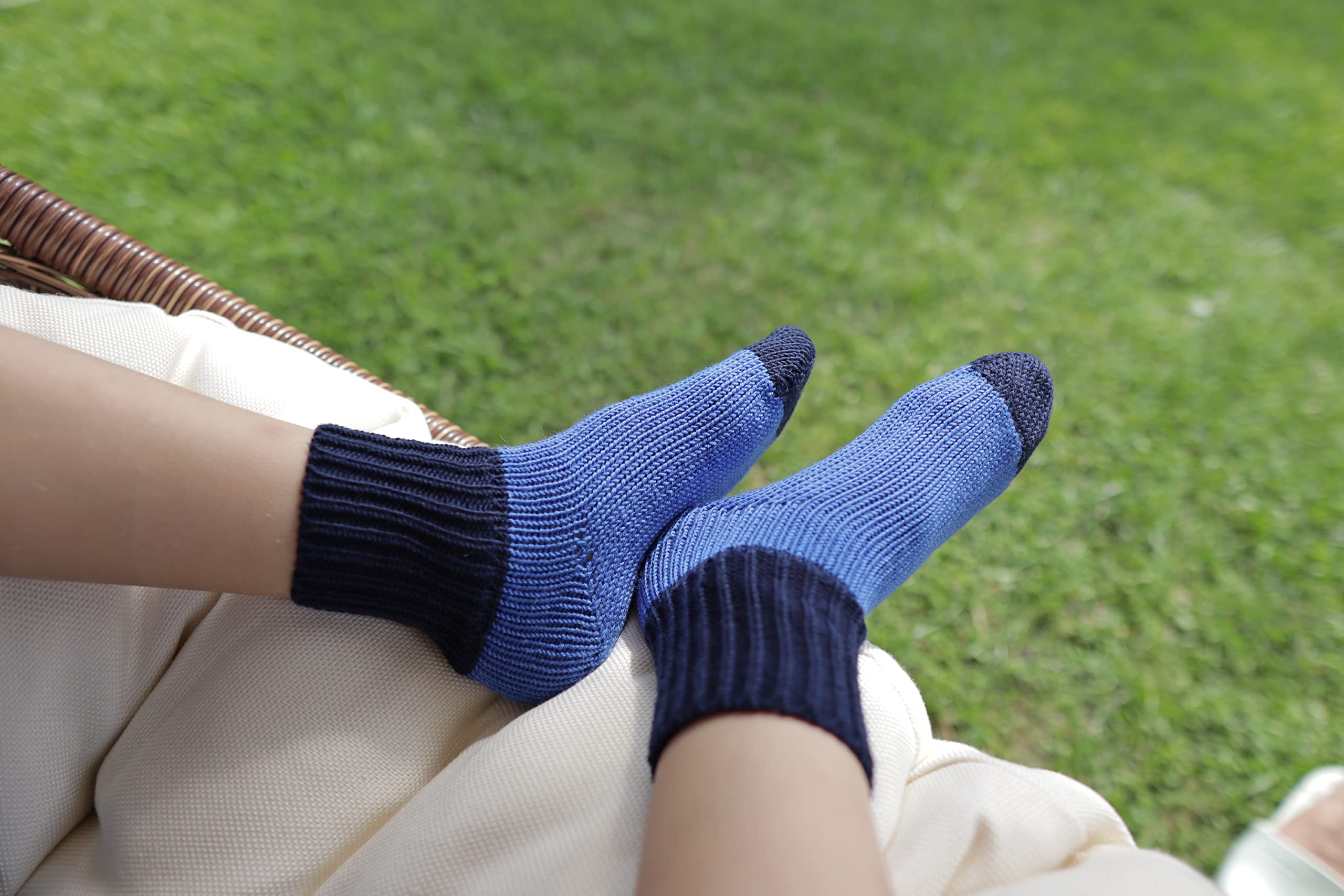 Calcetines 100% lana de merino lana niños deportes de invierno de punto calentadores de la pierna de punto para niña Boy Unisex cálida y suave