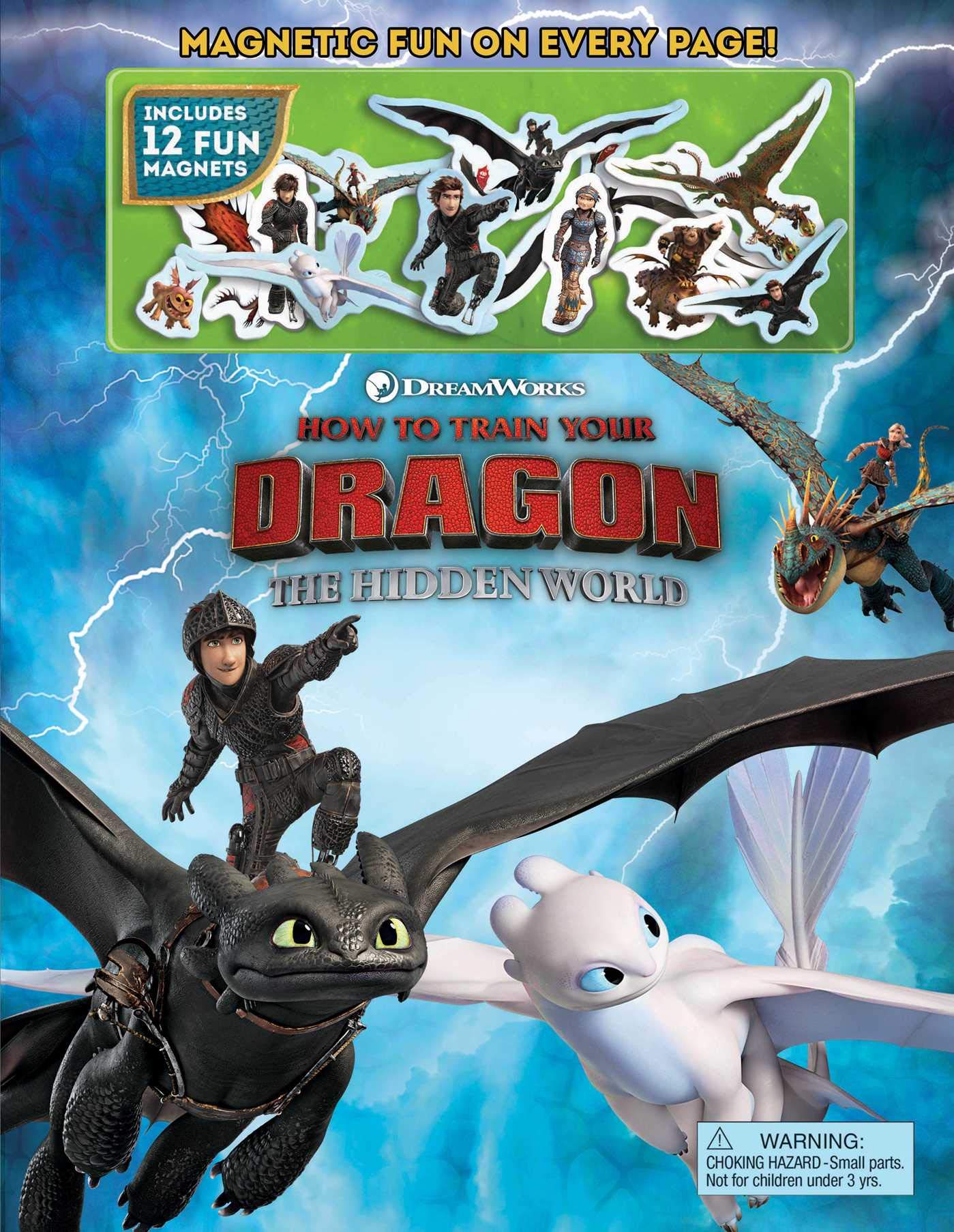 DreamWorks How to Train Your Dragon: The Hidden World Magnetic Fun (Magnetic Hardcover)