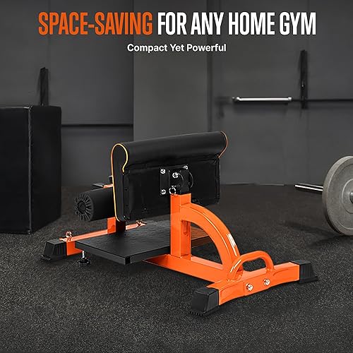 Miniatura 6 de SQUATZ Máquina de sentadillas Sissy  Banco plegable para sentadillas para gimnasio en casa, estación de entrenamiento y ejercicio de piernas,