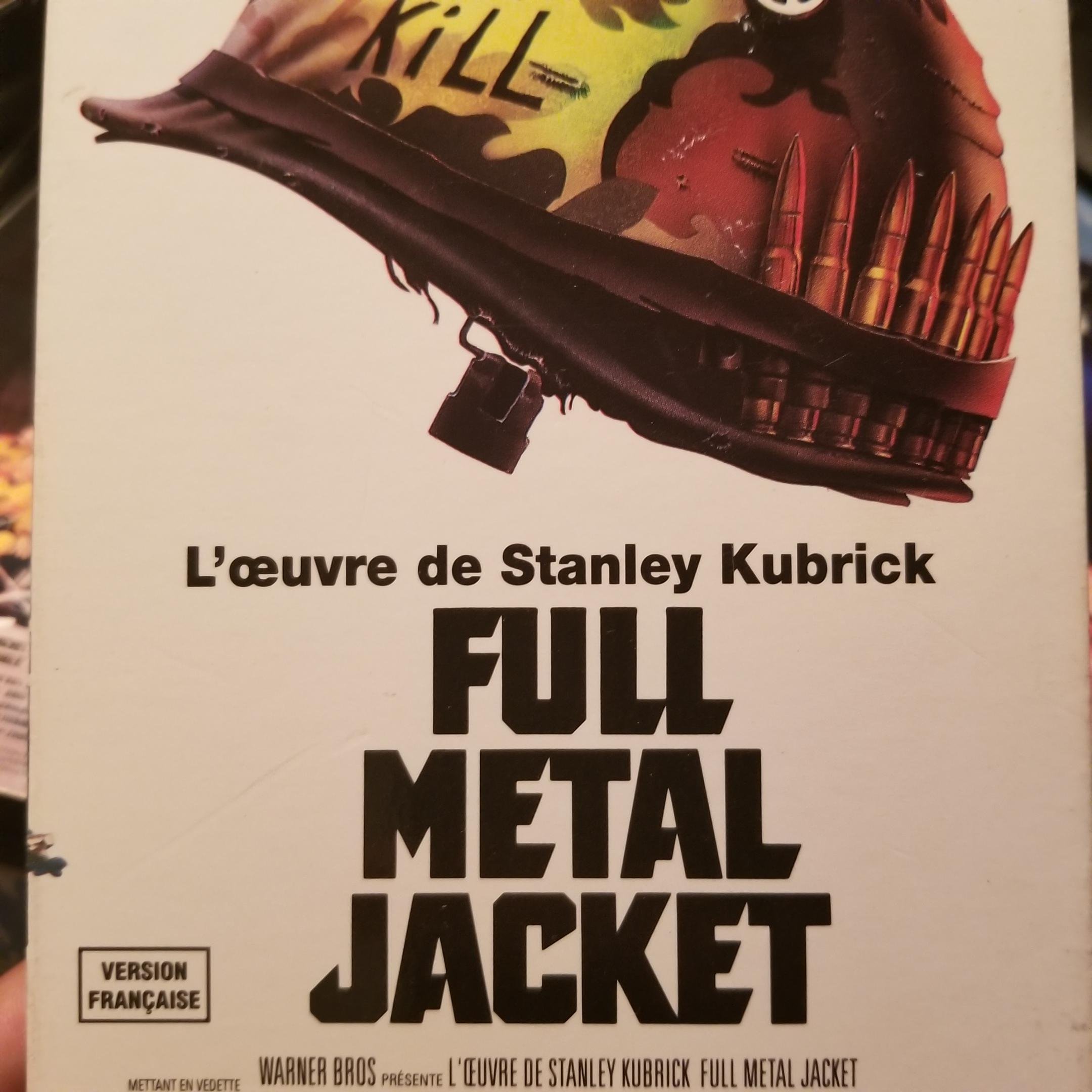 Full Metal Jacket VHS version française [VHS Tape]