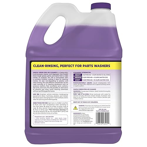 Miniatura 2 de Pro HDPurple - Limpiador concentrado y desengrasante  resistente profesional automotriz restaurante parrillas hornos 32 onzas en aerosol a alta
