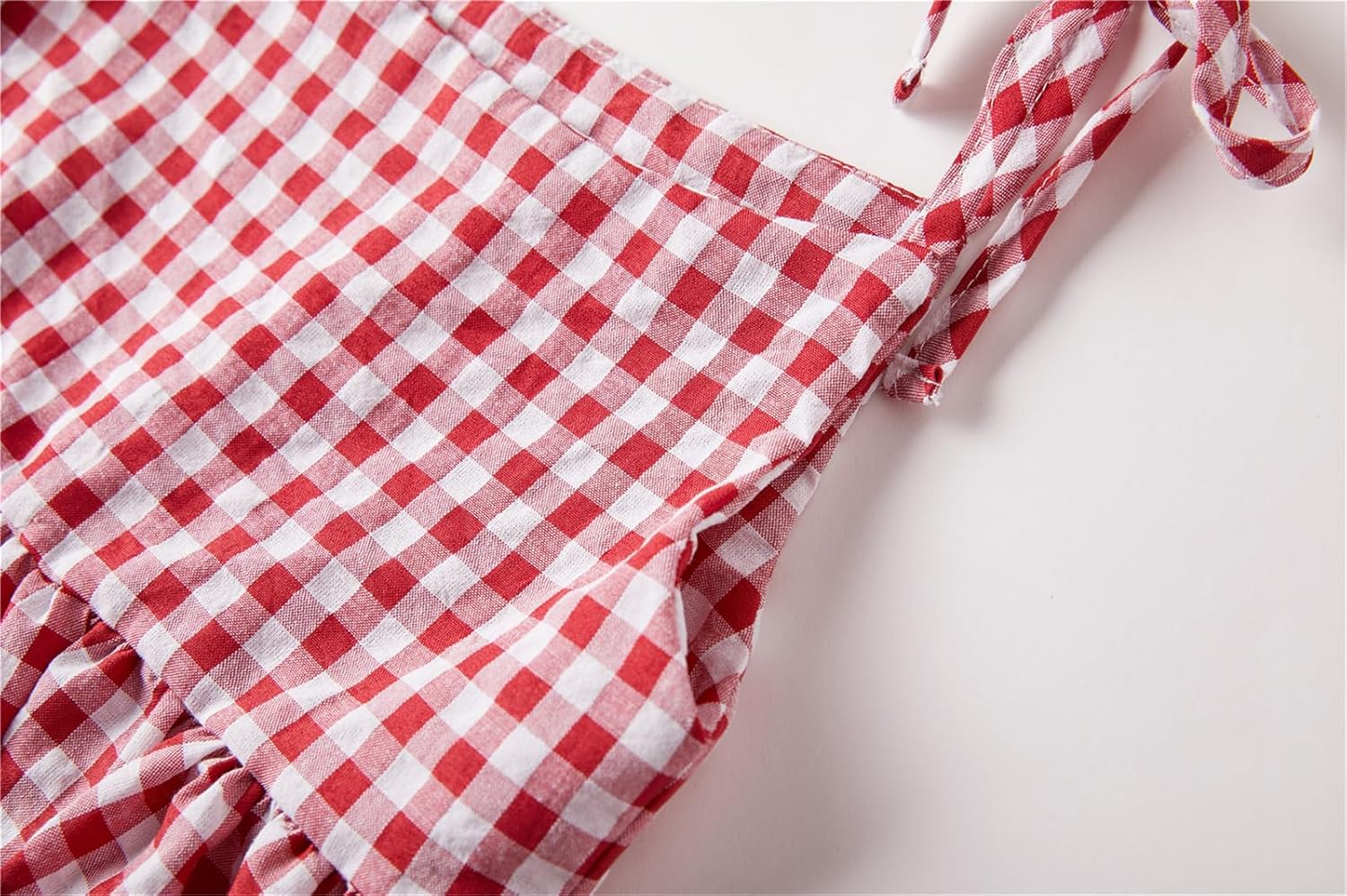 Niyage Toddler Dress Sleeveless Kids Casual Party Dresses Girls Cotton Tie Strap Bow Casual Boho Sundress - Image 4