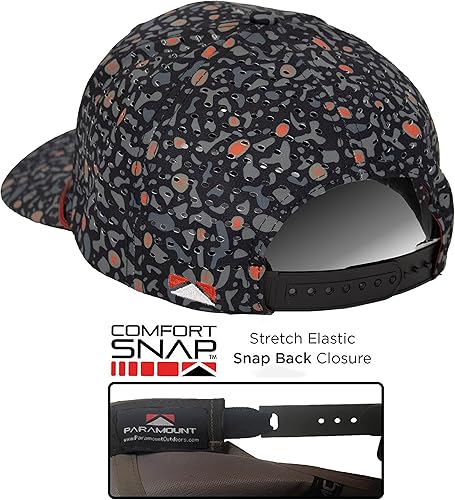 Miniatura 2 de Paramount Outdoors Big Foot Squatch Performance - Tapa de cuerda de pesca con perforación láser Snapback