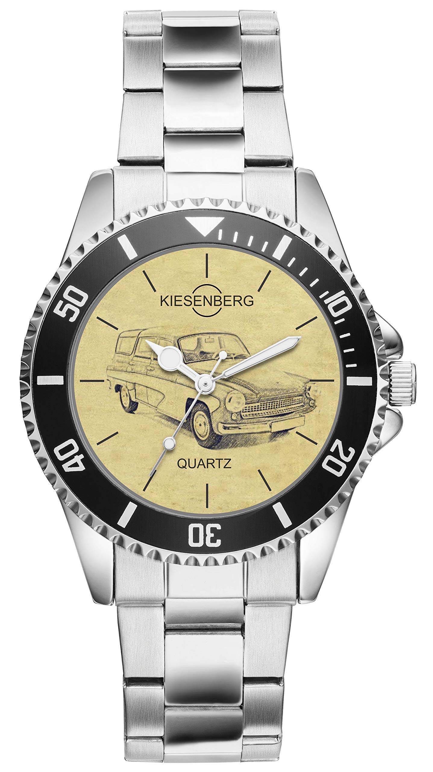 Orologio Da Uomo KIESENBERG Atalanta 6064 | Quadrante 40 Mm, Cinturino Metallo Regolabile, Vetro Minerale