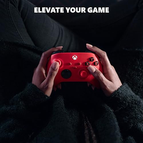 Vista 7 de Xbox Core Wireless Controller Pulse Red 20º Aniversario