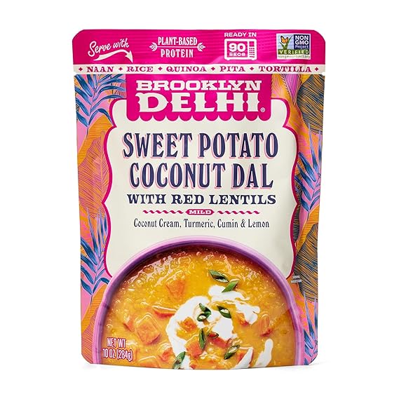 Brooklyn Delhi Sweet Potato Coconut Dal Pouches