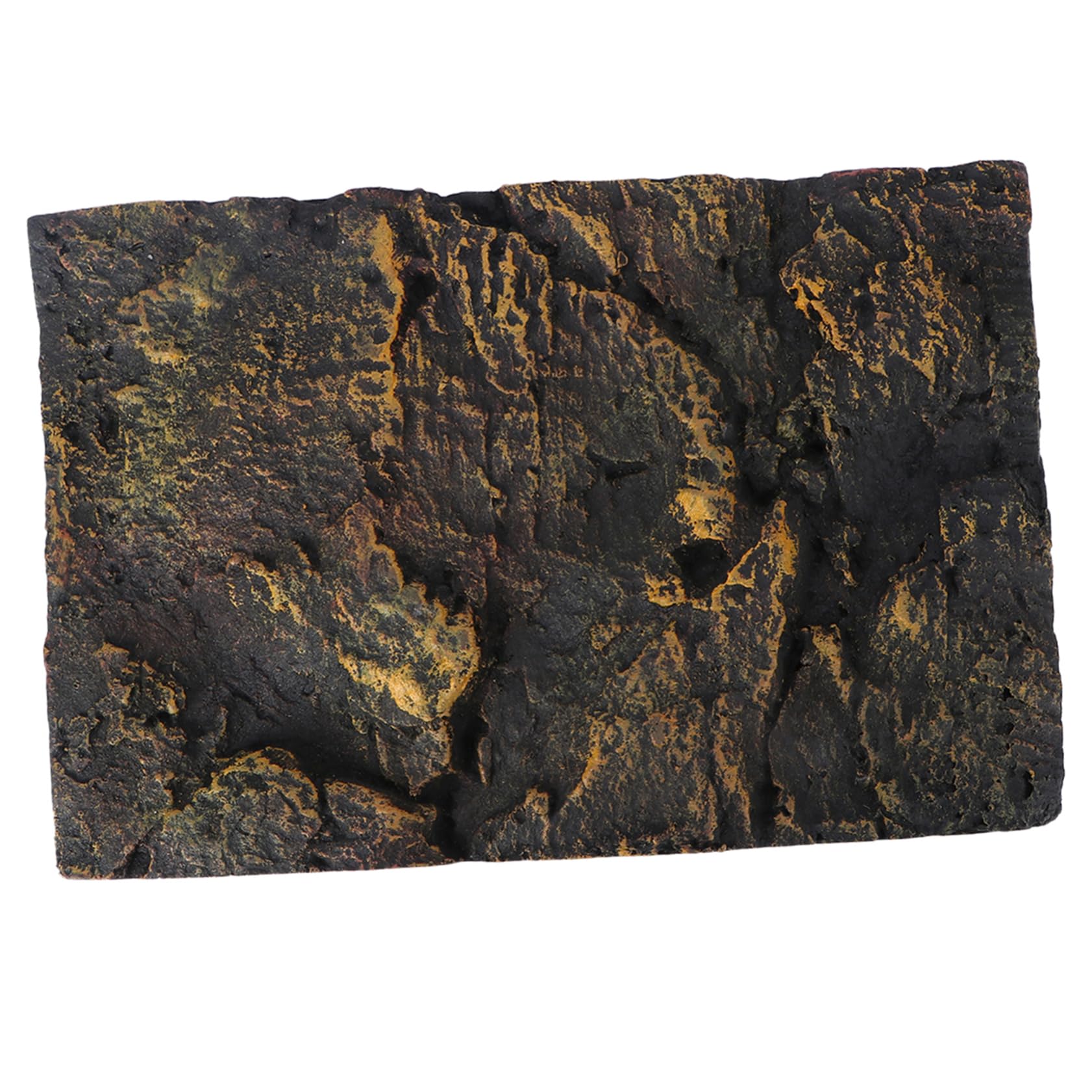 Totority 1Pc Decorative Background Board for Reptile Turtle Tank Durable Material Easy to Cut for Custom Splicing Versatile Wall Decor for Living and Kitchen