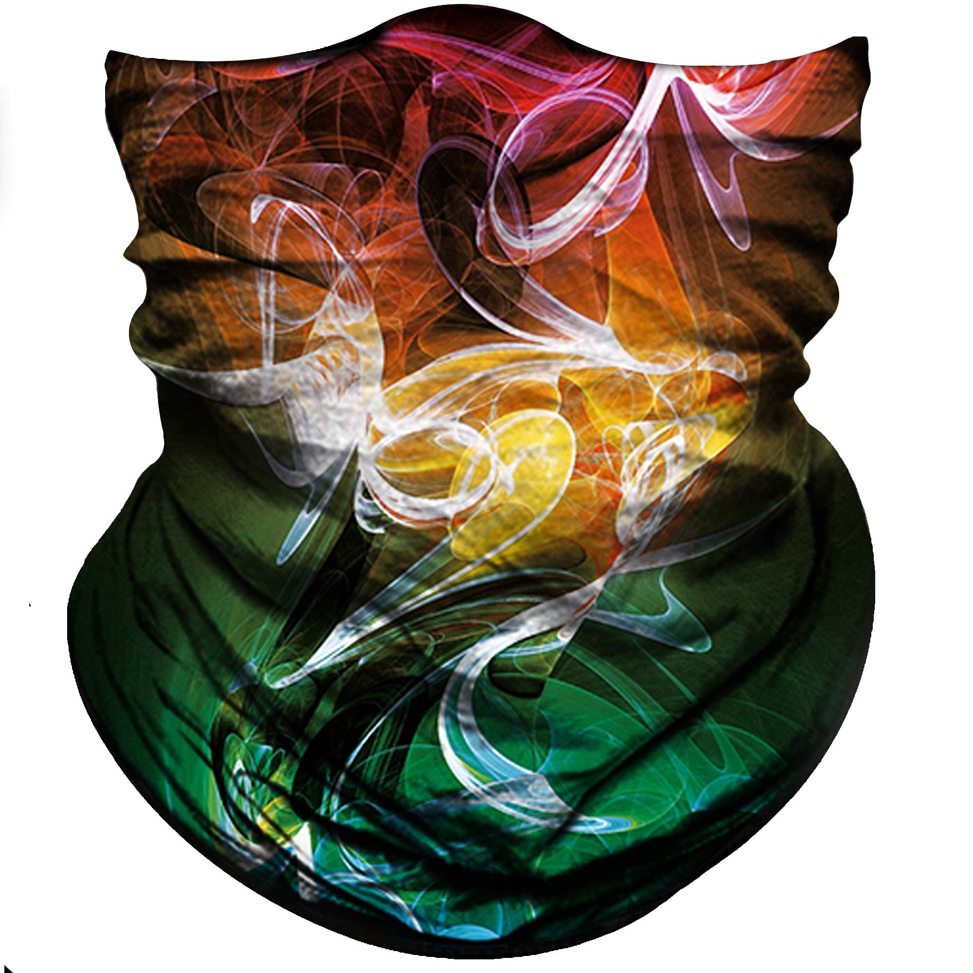 ObacleSeamless Bandana Rave Face Mask Women Men for Dust Wind Sun Protection