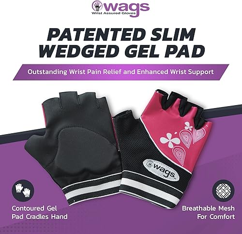 Miniatura 2 de Guantes de muñeca asegurada, almohadilla de gel delgada y forro interior absorbente, guantes de entrenamiento para mujeres y hombres, yoga y pilates