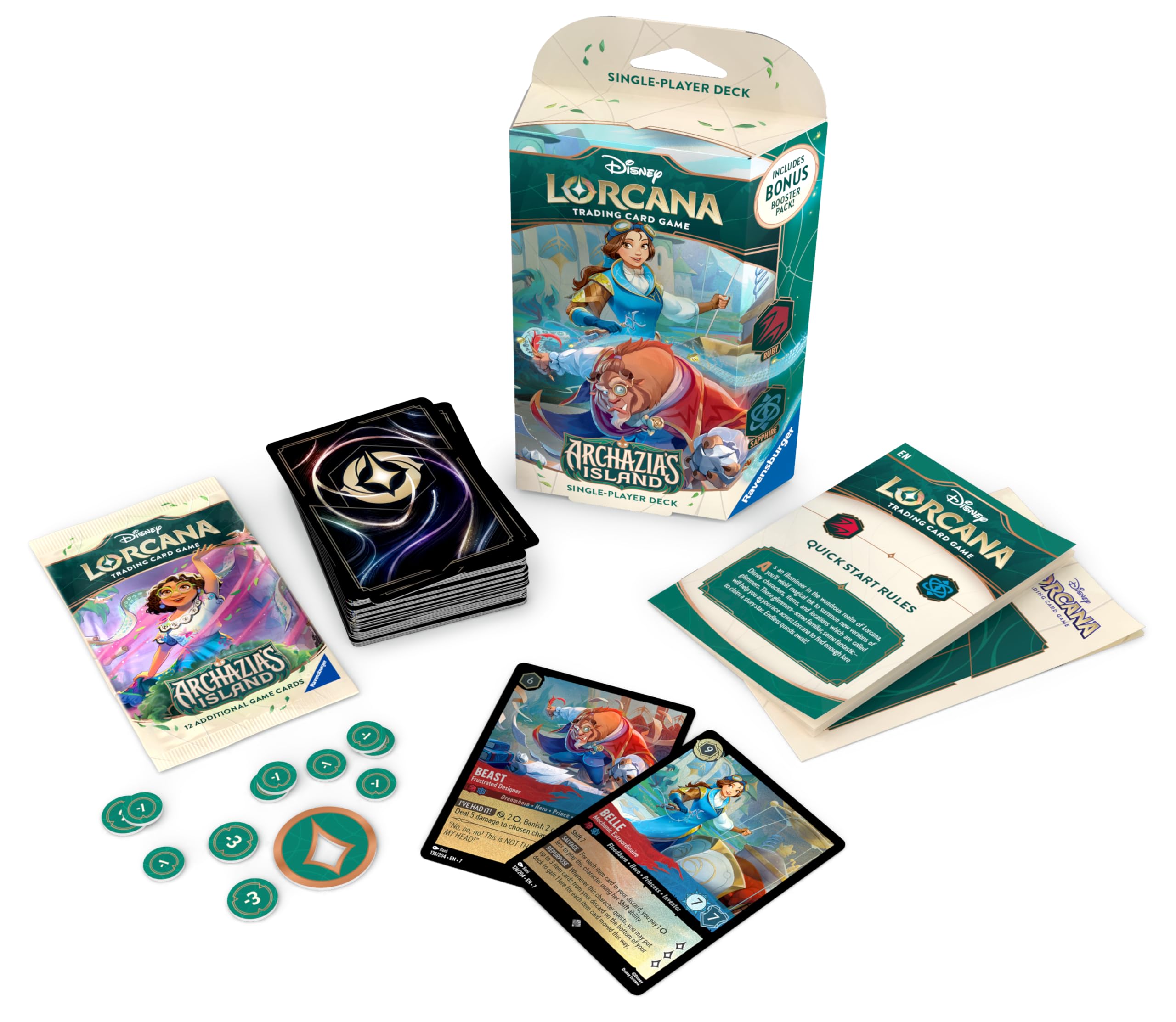 Ravensburger Disney Lorcana Trading Card Game for Adults and Kids