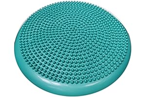 AppleRound Inflated Wobble Cushion - Core Balance Disc and Sensory Wiggle Seat