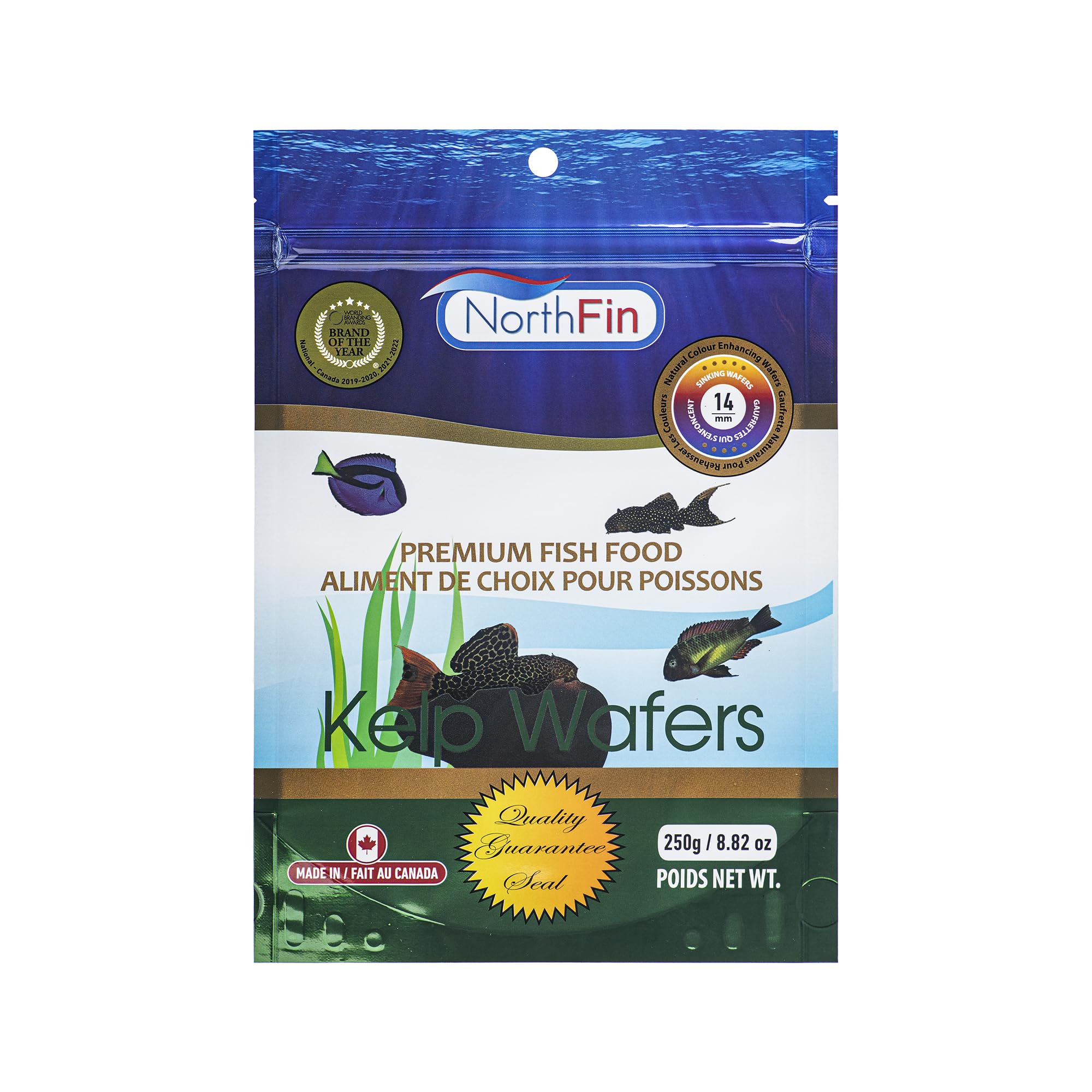 Northfin Fish Food Kelp Wafers 14mm (250g)