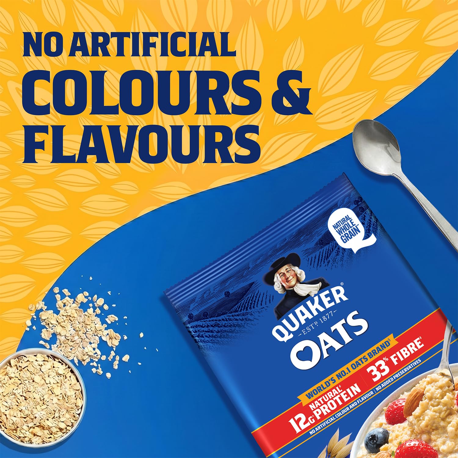 Quaker Oats Pouch, 2 kg 3