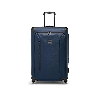 Tumi Aerotour Short Trip Expandable 4 Wheeled Packing Case Luggage Navy, Leather/Nylon