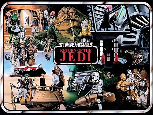 Buffalo Games - Star Wars - El regreso del Jedi - Arte de caja de coleccionista - Rompecabezas de 400 piezas para familias y niños, perfecto para